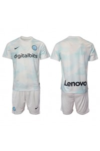 Inter Milan Babytruitje Uit tenue Kind 2022-23 Korte Mouw (+ Korte broeken)